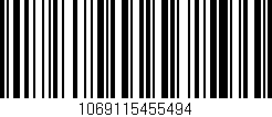 Código de barras (EAN, GTIN, SKU, ISBN): '1069115455494'