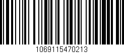 Código de barras (EAN, GTIN, SKU, ISBN): '1069115470213'