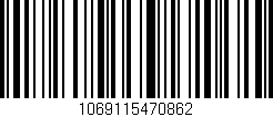 Código de barras (EAN, GTIN, SKU, ISBN): '1069115470862'