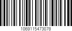 Código de barras (EAN, GTIN, SKU, ISBN): '1069115473078'