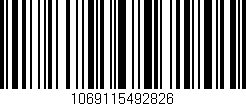 Código de barras (EAN, GTIN, SKU, ISBN): '1069115492826'