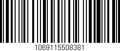 Código de barras (EAN, GTIN, SKU, ISBN): '1069115508381'