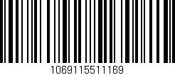 Código de barras (EAN, GTIN, SKU, ISBN): '1069115511169'