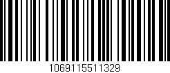 Código de barras (EAN, GTIN, SKU, ISBN): '1069115511329'
