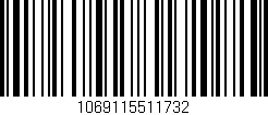 Código de barras (EAN, GTIN, SKU, ISBN): '1069115511732'