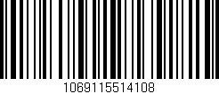 Código de barras (EAN, GTIN, SKU, ISBN): '1069115514108'