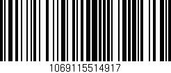 Código de barras (EAN, GTIN, SKU, ISBN): '1069115514917'