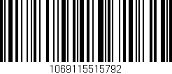 Código de barras (EAN, GTIN, SKU, ISBN): '1069115515792'