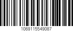 Código de barras (EAN, GTIN, SKU, ISBN): '1069115549087'