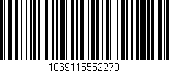 Código de barras (EAN, GTIN, SKU, ISBN): '1069115552278'