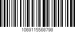 Código de barras (EAN, GTIN, SKU, ISBN): '1069115568798'