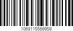 Código de barras (EAN, GTIN, SKU, ISBN): '1069115568958'
