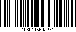 Código de barras (EAN, GTIN, SKU, ISBN): '1069115692271'