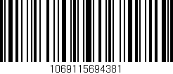 Código de barras (EAN, GTIN, SKU, ISBN): '1069115694381'