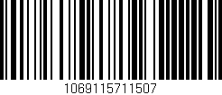 Código de barras (EAN, GTIN, SKU, ISBN): '1069115711507'