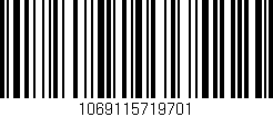 Código de barras (EAN, GTIN, SKU, ISBN): '1069115719701'