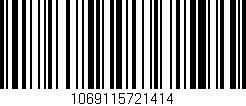 Código de barras (EAN, GTIN, SKU, ISBN): '1069115721414'