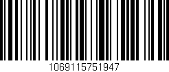Código de barras (EAN, GTIN, SKU, ISBN): '1069115751947'