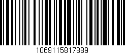 Código de barras (EAN, GTIN, SKU, ISBN): '1069115817889'