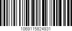 Código de barras (EAN, GTIN, SKU, ISBN): '1069115824931'