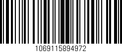 Código de barras (EAN, GTIN, SKU, ISBN): '1069115894972'