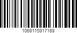 Código de barras (EAN, GTIN, SKU, ISBN): '1069115917169'