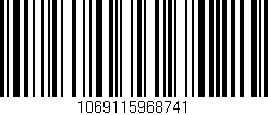 Código de barras (EAN, GTIN, SKU, ISBN): '1069115968741'