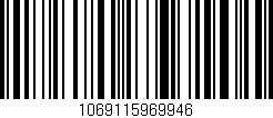 Código de barras (EAN, GTIN, SKU, ISBN): '1069115969946'