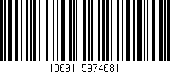 Código de barras (EAN, GTIN, SKU, ISBN): '1069115974681'