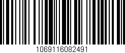 Código de barras (EAN, GTIN, SKU, ISBN): '1069116082491'