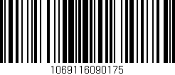 Código de barras (EAN, GTIN, SKU, ISBN): '1069116090175'