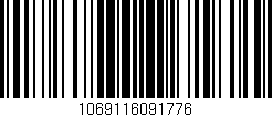 Código de barras (EAN, GTIN, SKU, ISBN): '1069116091776'