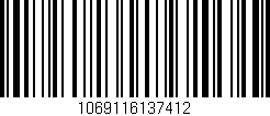 Código de barras (EAN, GTIN, SKU, ISBN): '1069116137412'