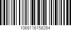 Código de barras (EAN, GTIN, SKU, ISBN): '1069116158264'