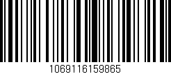 Código de barras (EAN, GTIN, SKU, ISBN): '1069116159865'