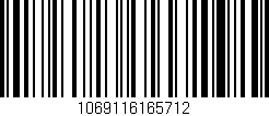 Código de barras (EAN, GTIN, SKU, ISBN): '1069116165712'