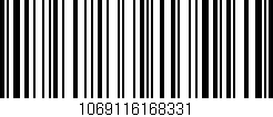 Código de barras (EAN, GTIN, SKU, ISBN): '1069116168331'