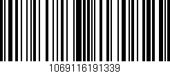 Código de barras (EAN, GTIN, SKU, ISBN): '1069116191339'