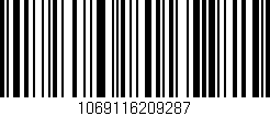 Código de barras (EAN, GTIN, SKU, ISBN): '1069116209287'
