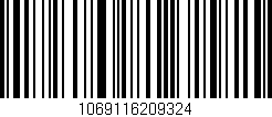 Código de barras (EAN, GTIN, SKU, ISBN): '1069116209324'