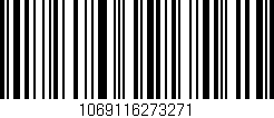 Código de barras (EAN, GTIN, SKU, ISBN): '1069116273271'