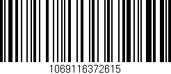 Código de barras (EAN, GTIN, SKU, ISBN): '1069116372615'