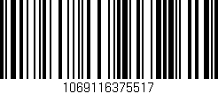 Código de barras (EAN, GTIN, SKU, ISBN): '1069116375517'