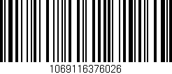 Código de barras (EAN, GTIN, SKU, ISBN): '1069116376026'