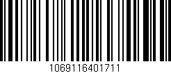 Código de barras (EAN, GTIN, SKU, ISBN): '1069116401711'