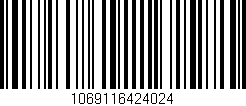 Código de barras (EAN, GTIN, SKU, ISBN): '1069116424024'