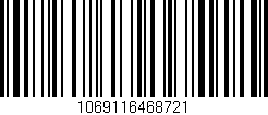 Código de barras (EAN, GTIN, SKU, ISBN): '1069116468721'