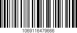 Código de barras (EAN, GTIN, SKU, ISBN): '1069116479666'