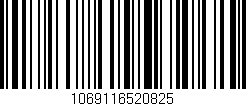 Código de barras (EAN, GTIN, SKU, ISBN): '1069116520825'