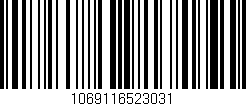 Código de barras (EAN, GTIN, SKU, ISBN): '1069116523031'